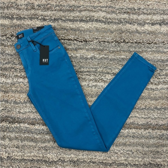 KUT From The Kloth Blue Diana Skinny Jeans Sz 0 NWT | KUT Diana Skinny Jeans - - Picture 13 of 13